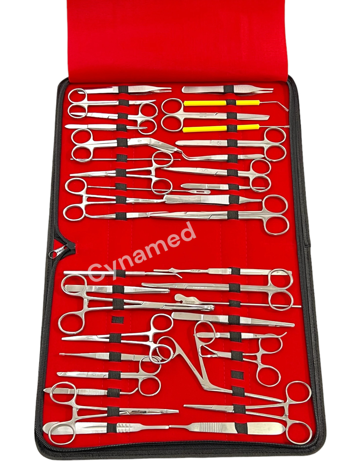 157 PC US MILITARY FIELD MINOR SURGERY SURGICAL VETERINARY INSTRUMENTS KIT