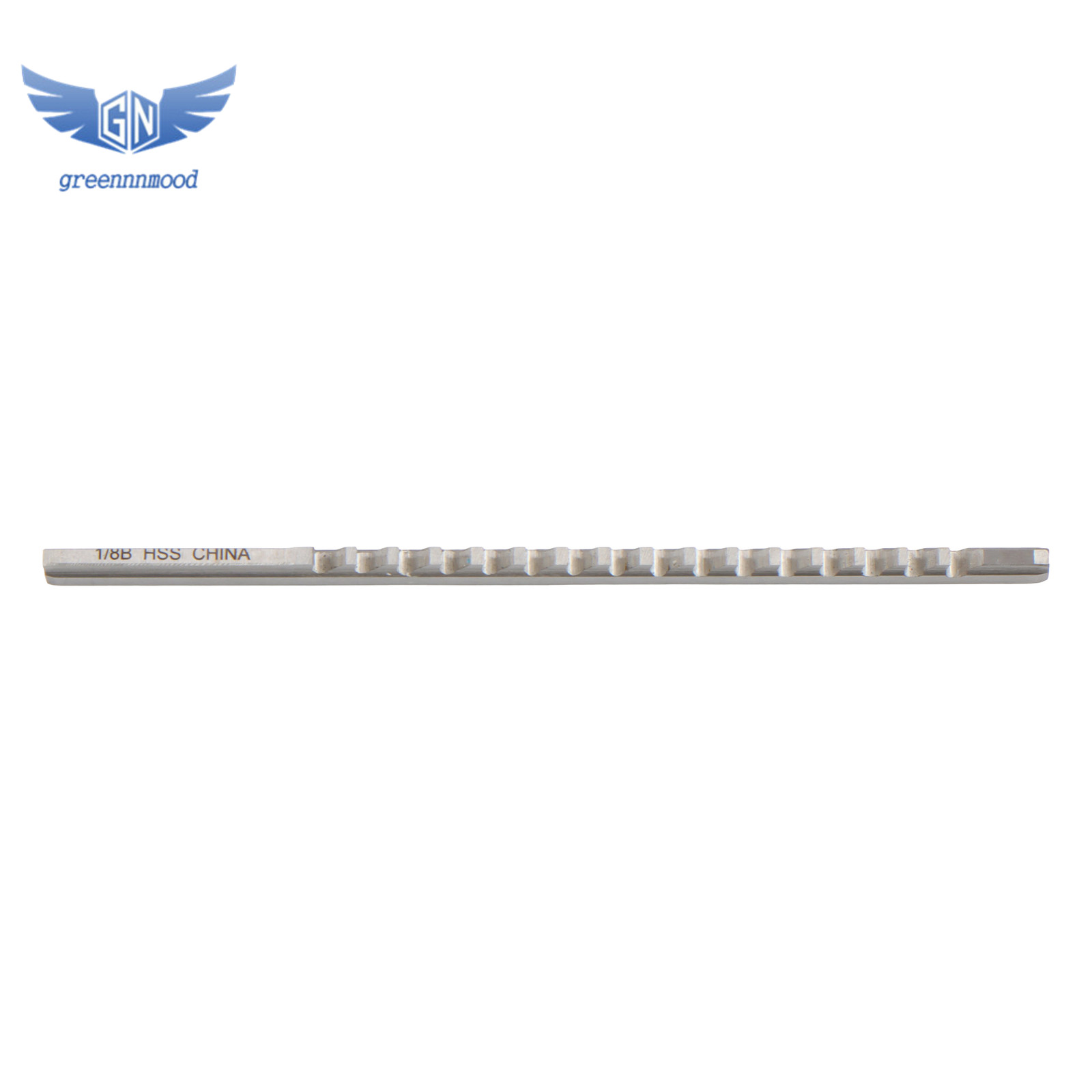 1/8″ B Type 3/16″ × 6-3/4″ High Speed Steel Standard Keyway Broach With Shim