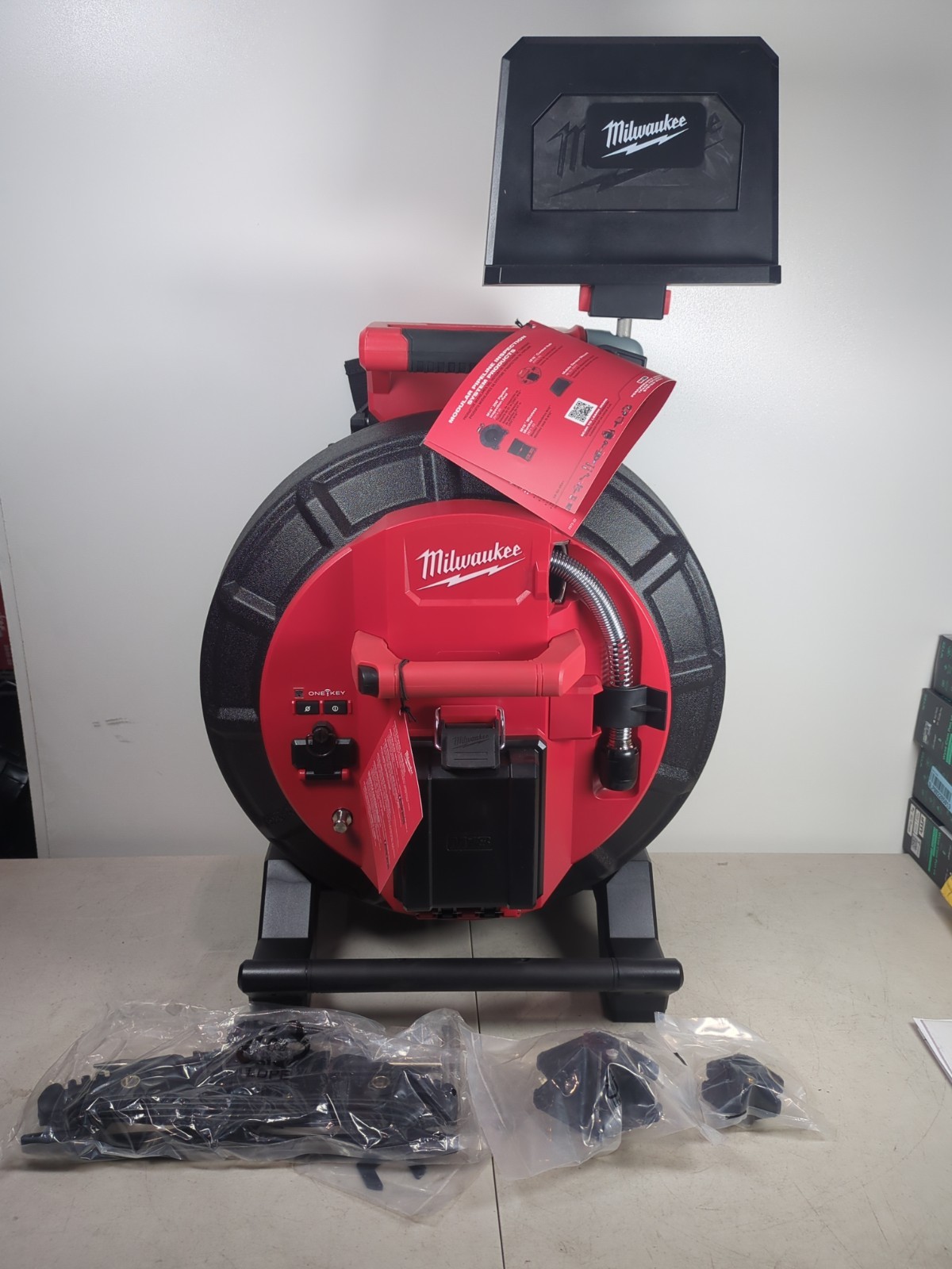 Milwaukee 2973-22 M18 120′ Flexible Modular Pipeline Inspection System