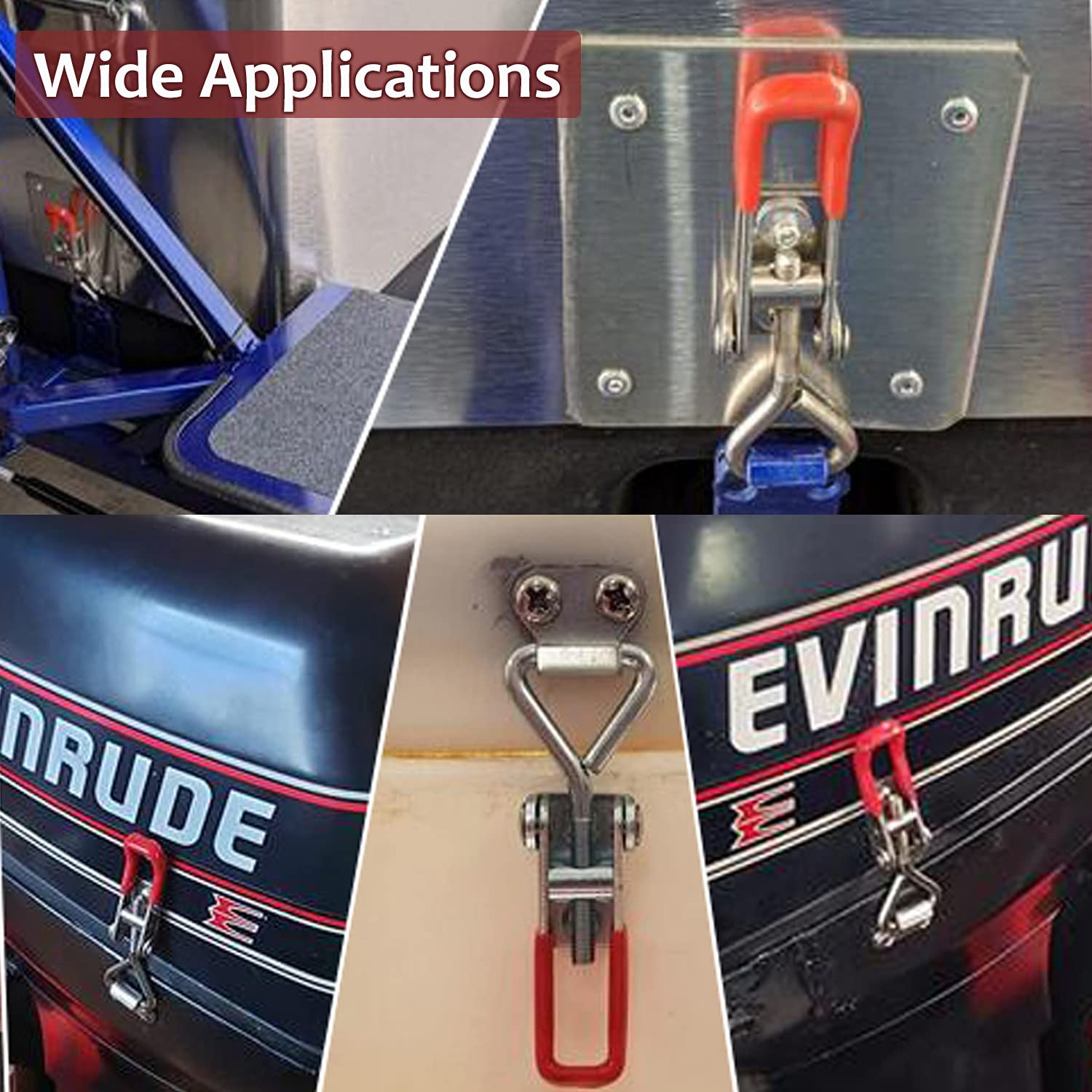 Adjustable Toggle Clamp Latch Smoker Latch Clamps Heavy Duty Toggle Latches