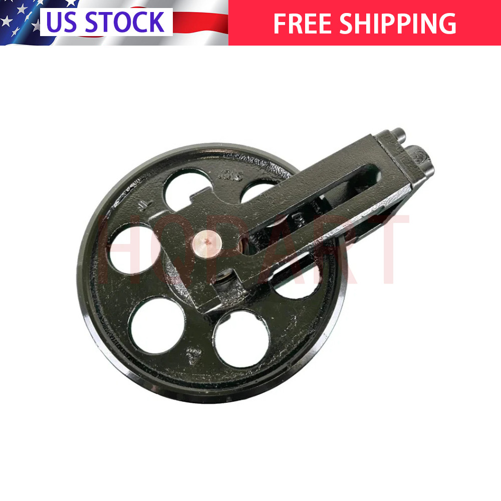 New Track Idler Wheel Assembly Front Idler For Agrotk Mini Excavator ISDZJL-H12