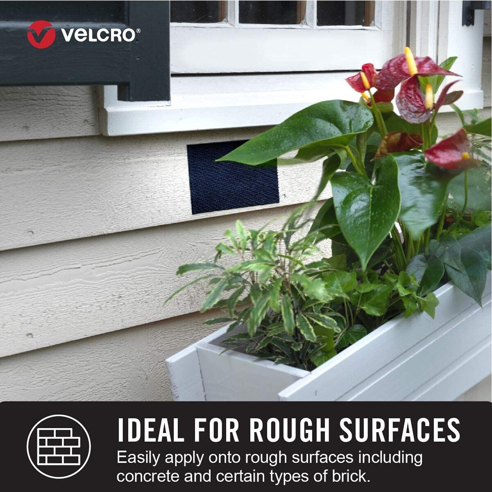 VELCRO Brand Extreme Outdoor Heavy Duty Tape | 10Ft x 1 In | Holds 15 lbs | B…