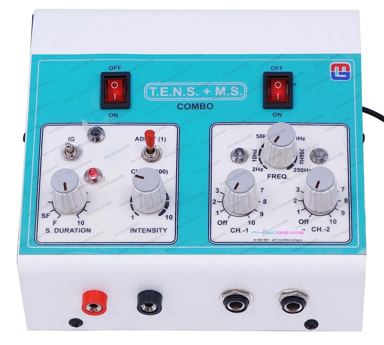 MINI MS TNS COMBO MUSCLE STIMULATOR 2 IN 1 THERAPY MACHINE