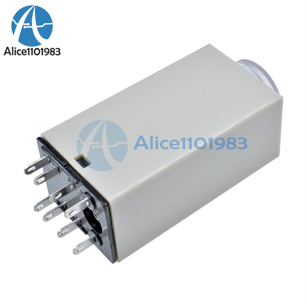 DC 12V H3Y-2 0-30 Minutes Power on Timer Time Delay Relay 8 Pin TH283