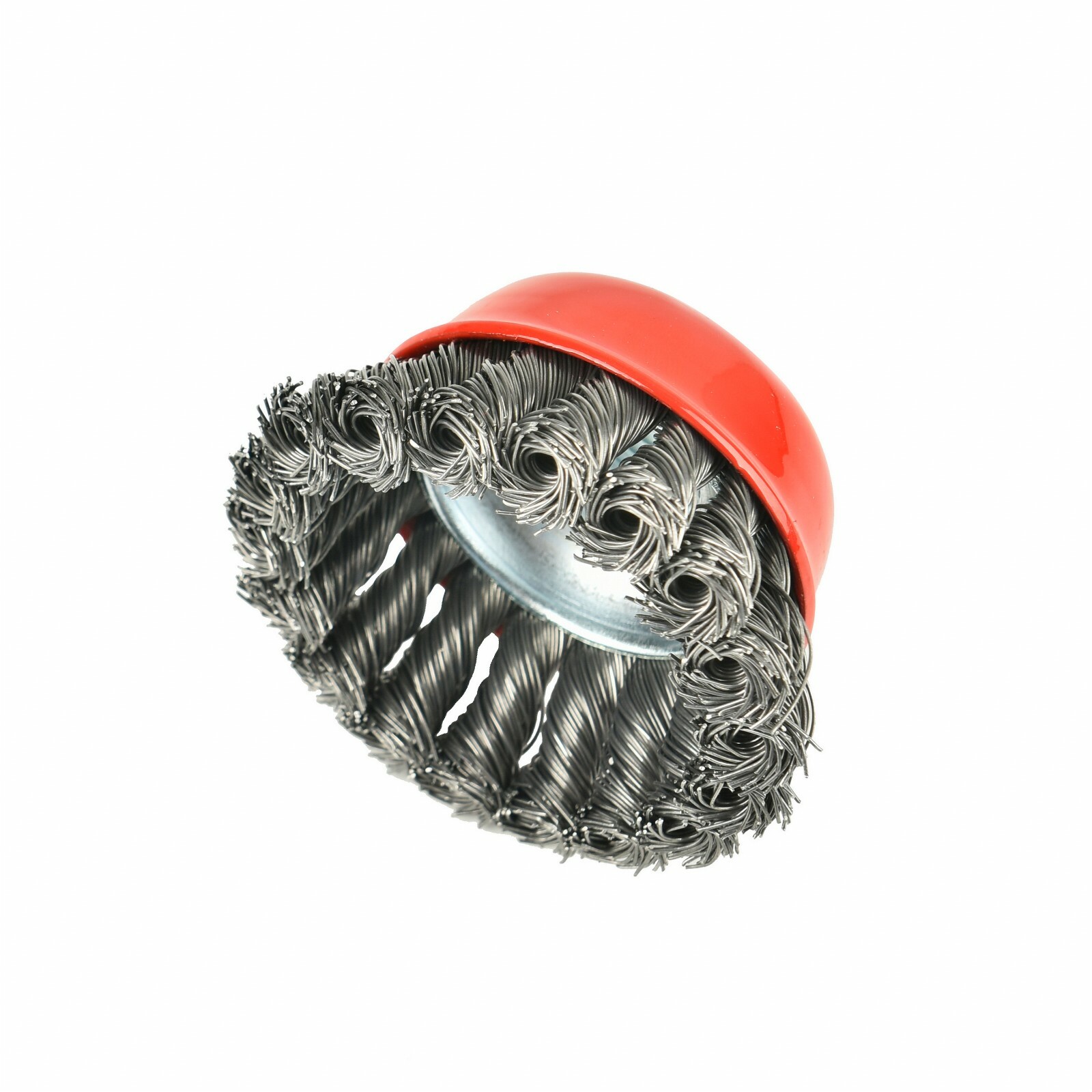 Aain 3 Inch Crimped Twisted Wire Knotted Cup Brush Angle Grinders 5/8″-11 Thread