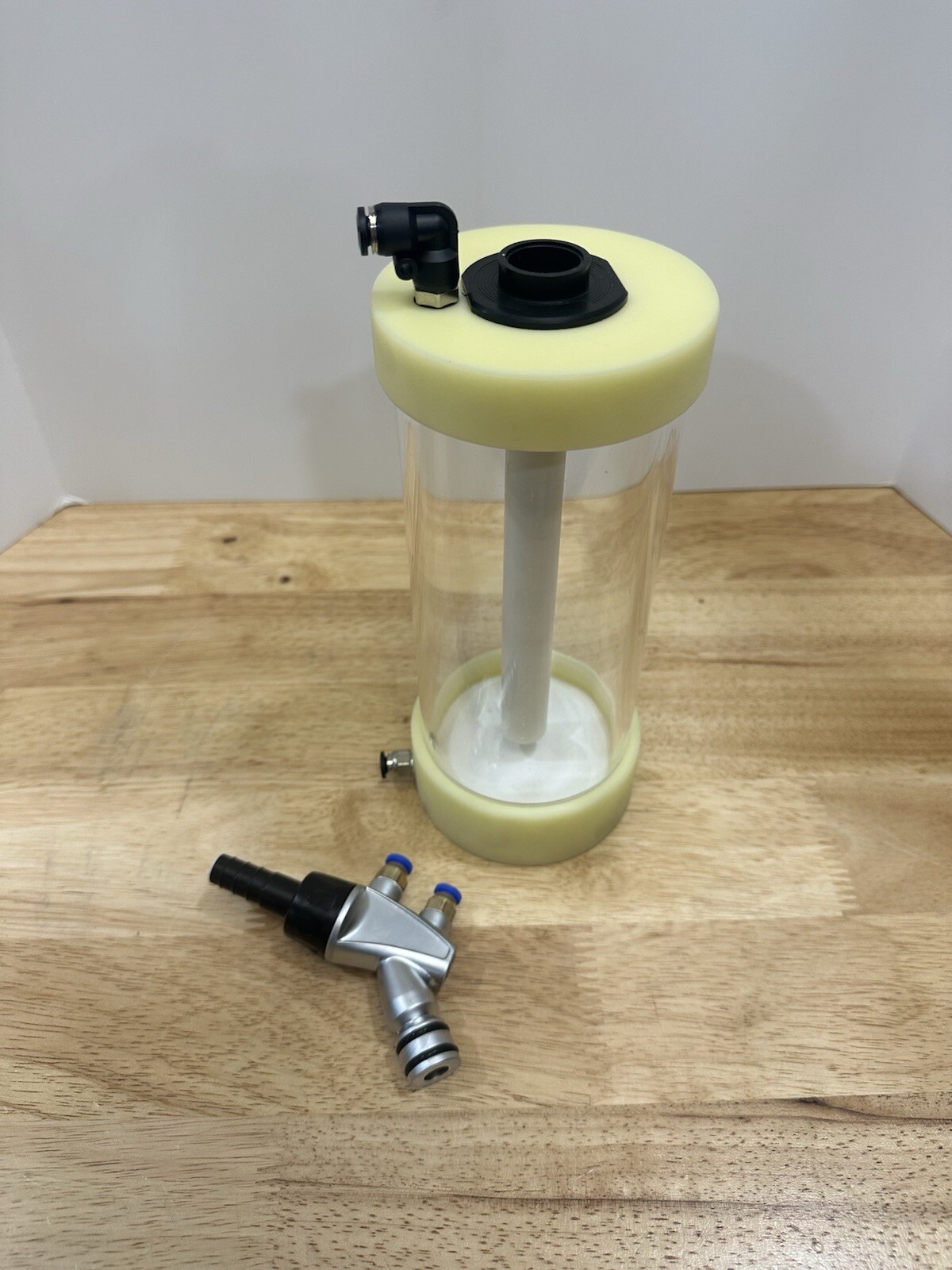 1L Fluidized Bed Powder Coat Hopper and Angle Pump