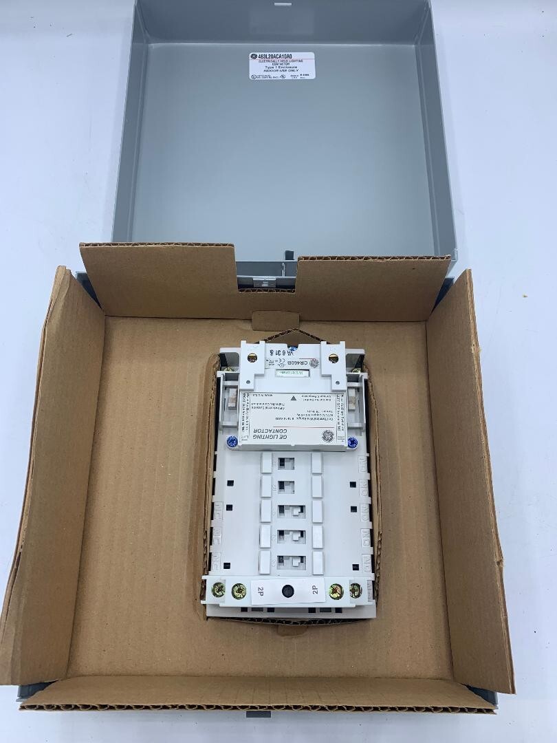 GE Electrically Held Lighting Contactor 463L20ACA10A0