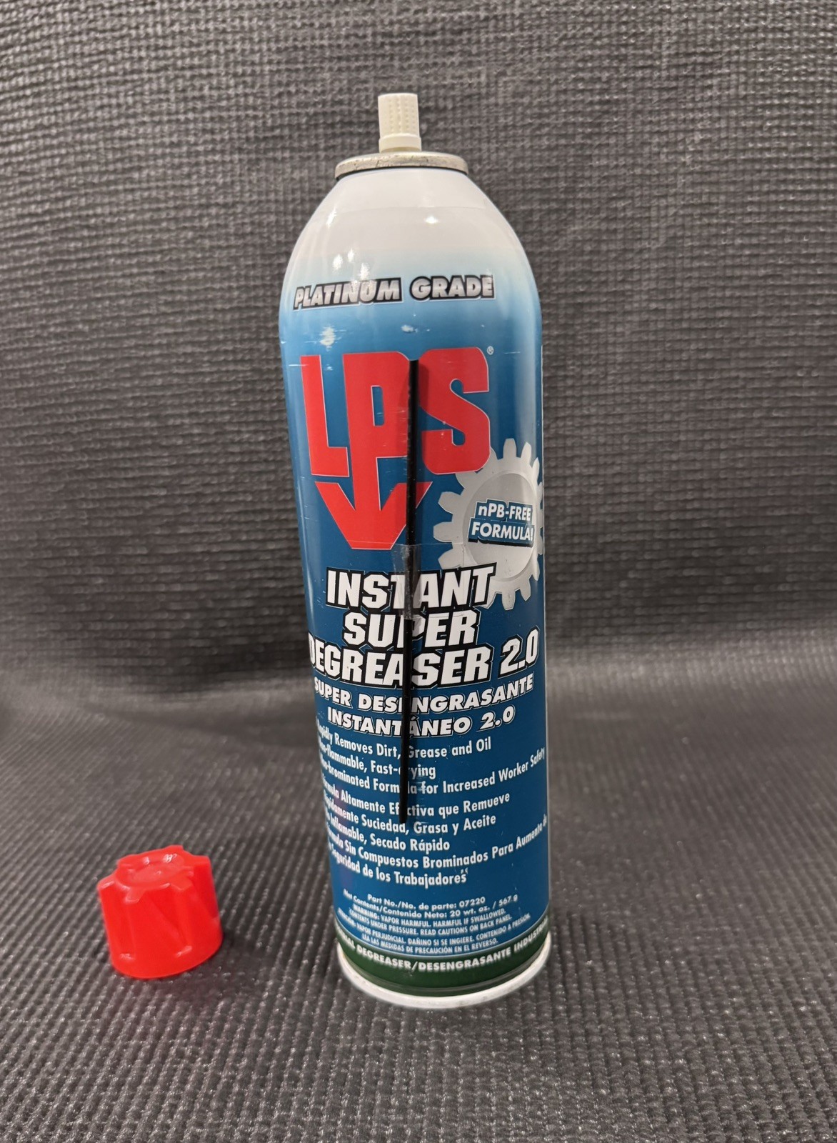 LPS 07220 Instant Super Degreaser 2.0 Heavy Duty 20 oz Aerosol Can – Pack of 11