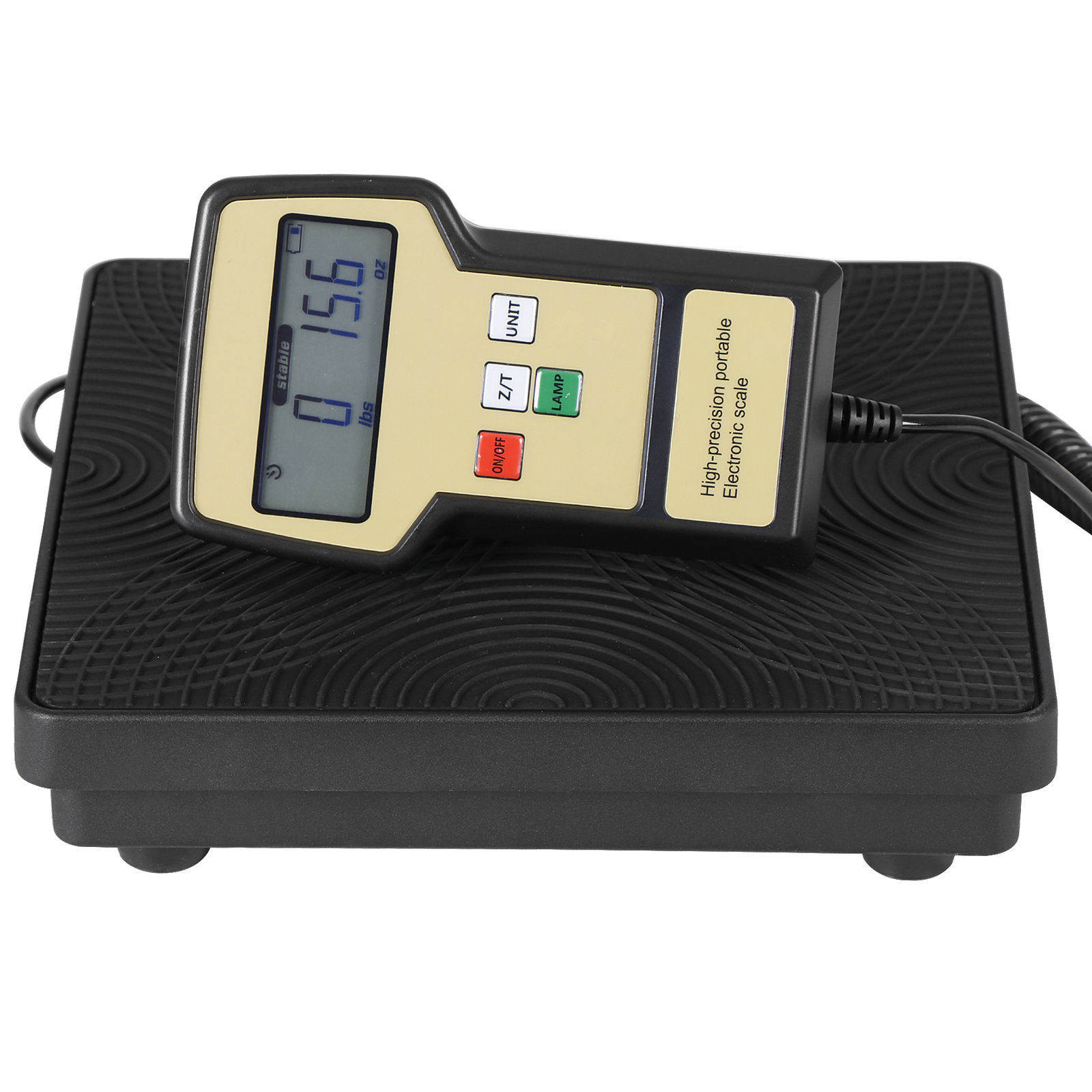 Electronic Digital Refrigerant Charging Weight Scale with Case for HVAC 220LB