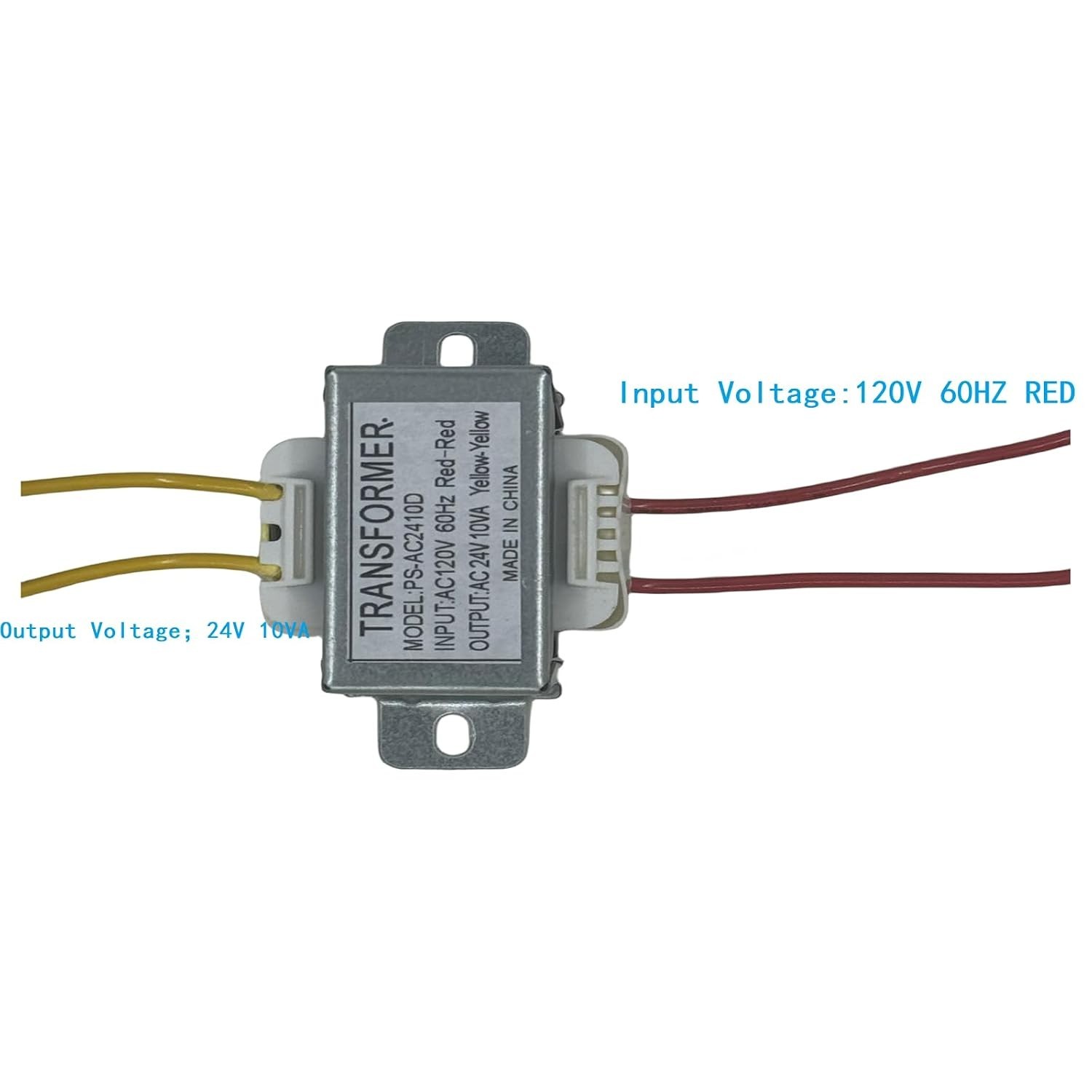 User-Friendly 24V 10VA Power Transformer for Safe Low-Voltage Applications