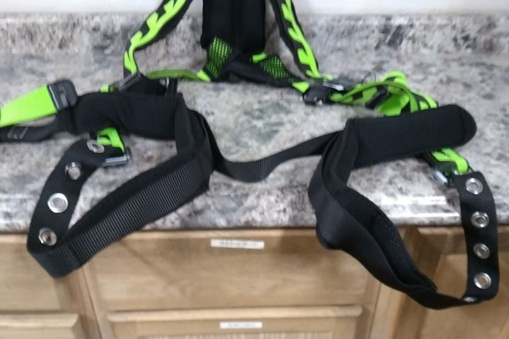 Honeywell Miller ACA-TB2/3XLGN Size 2XL/3XL 400 Lb Weight Cap Full Body Harness