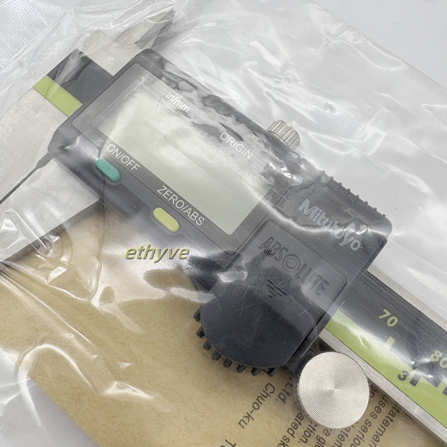 500-196-30 Mitutoyo Digital Caliper | 0-6″ (150mm) | Absolute Encoder | New US
