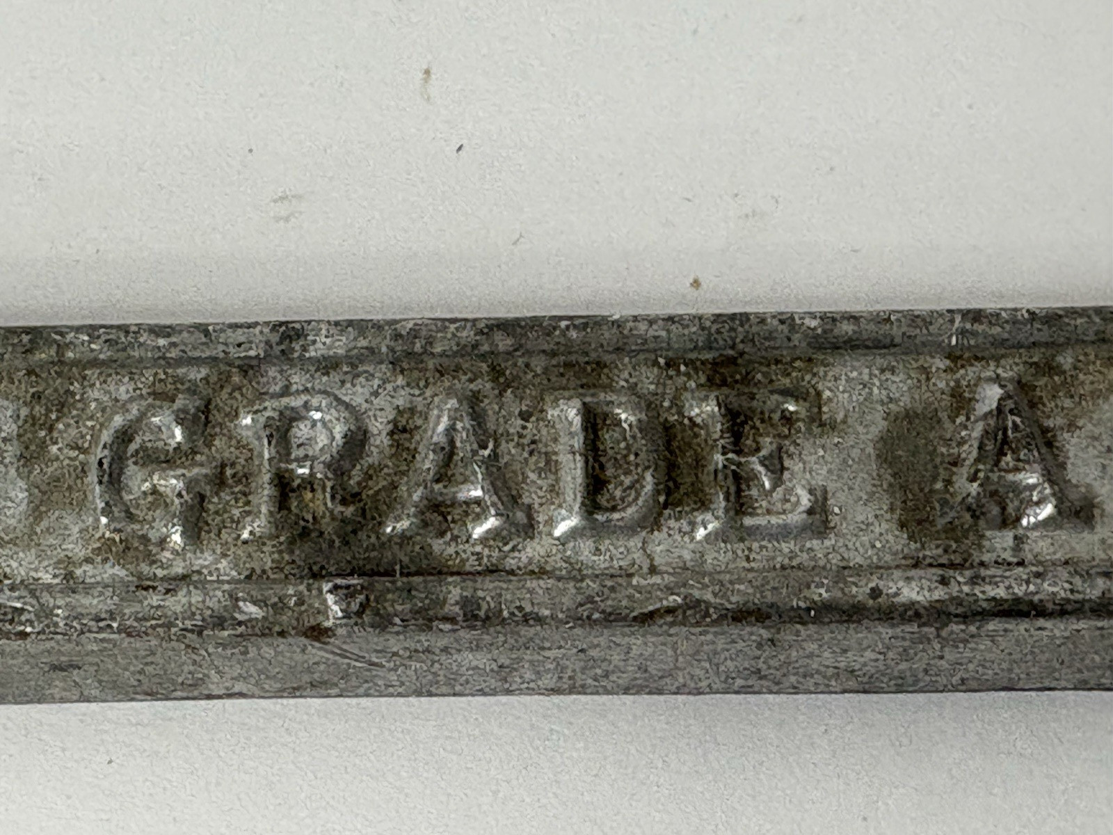 TIN LEAD SOLDER BAR 50/50 WARRANTED 3/4″ x 13″ Grade A Approx 1 lb 8 oz