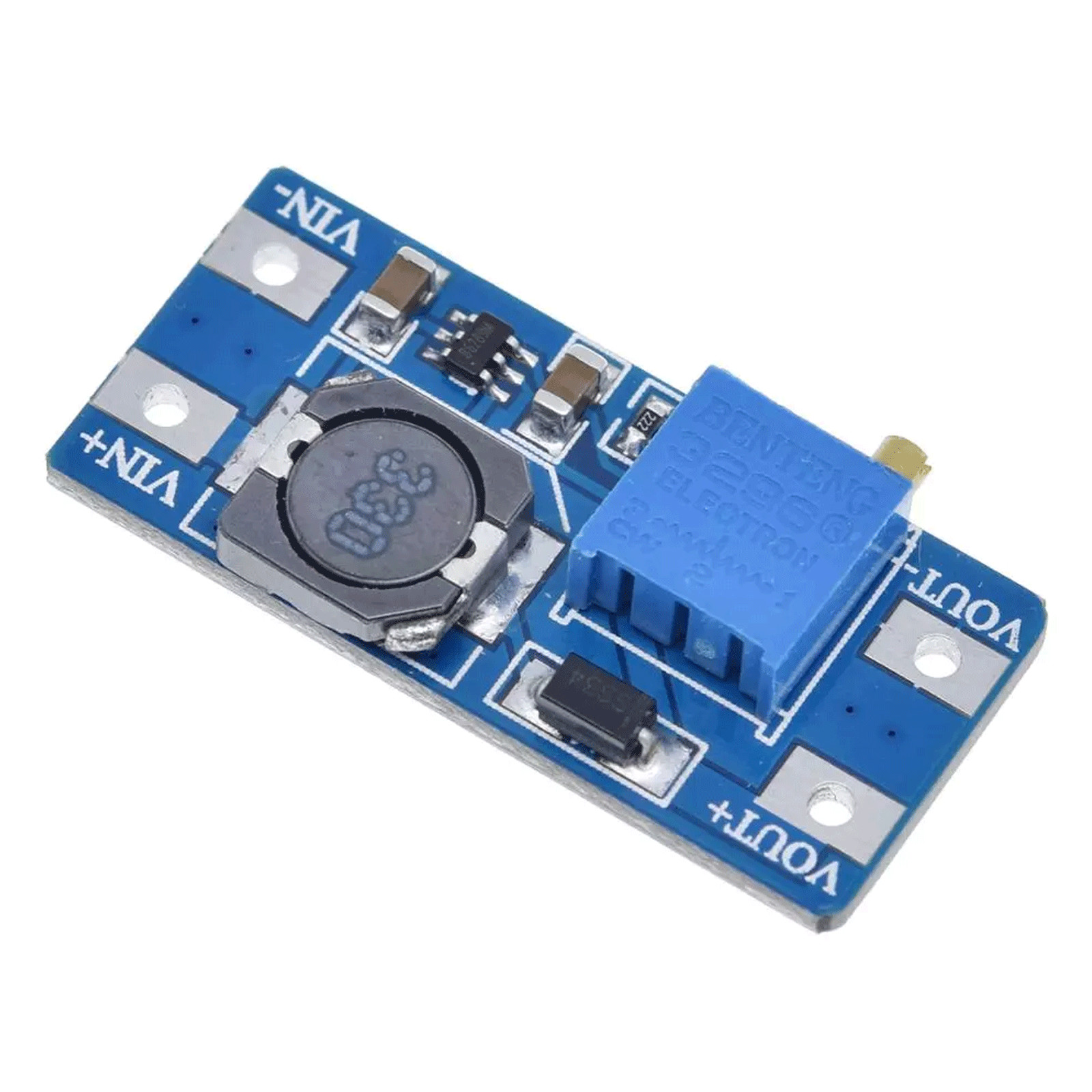 10PCS MT3608 DC-DC Step-Up Voltage Booster Module 2-24V Input to 5-28V 2A Output