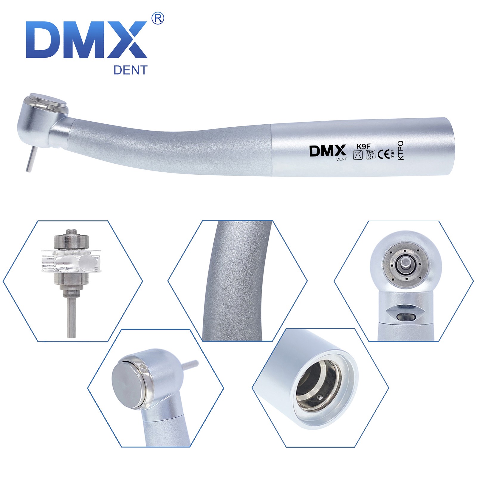BEING/DMXDENT Dental High Speed Turbine Fiber Optic Handpiece fit KaVo Coupler