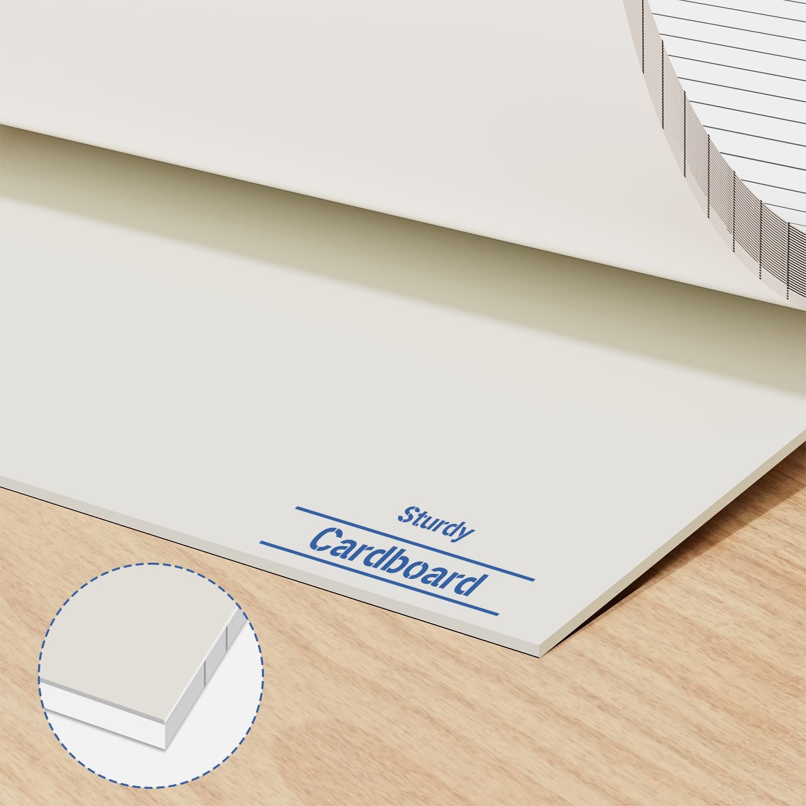 Nichela Legal Pads 6 Pack of Note 6 x 9 Inch Notepad 21lb Thick 6×9