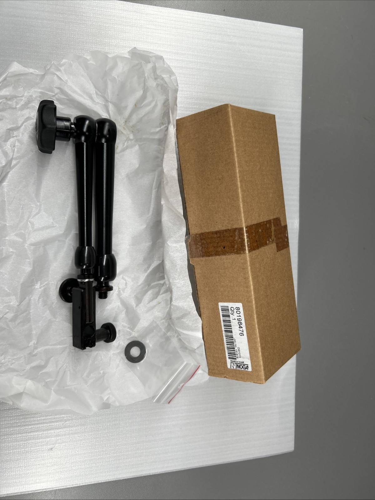 Noga Fine Adjustment Indicator Positioner & Holder 11 Inch Overall Length