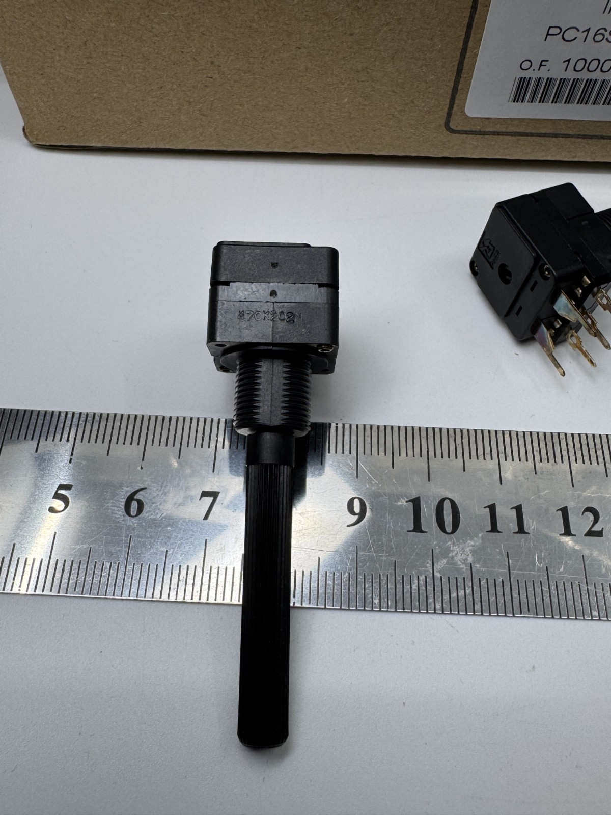 3 Pcs PC16SH-10IP06-474A2022 PIHER Potentiometer 470K 1 Gang 16mm 20% Linear