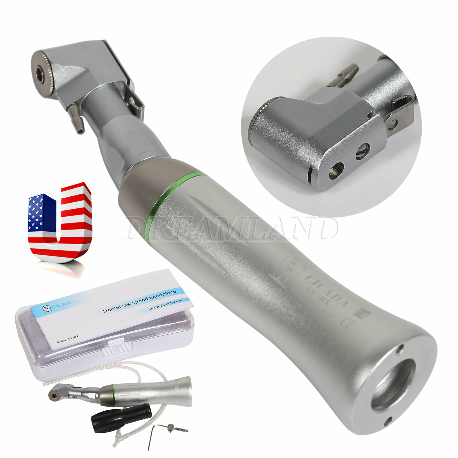 USPS Dental 20:1 Reduction Implant Contra Angle Handpiece Fit NSK SG20 NY/CICADA