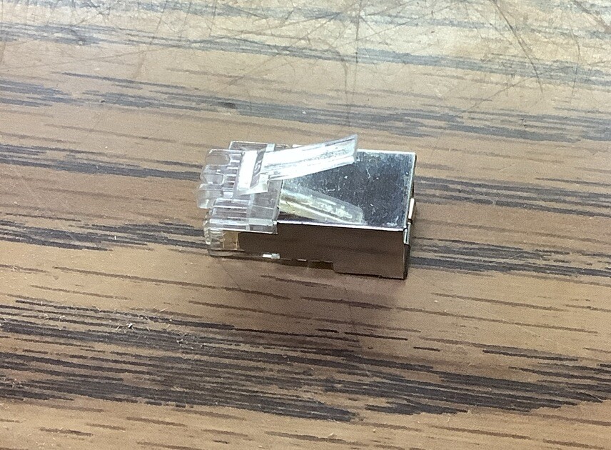NOB Lot Of 57 Tyco CAT5E RJ45 Ground Type Connector