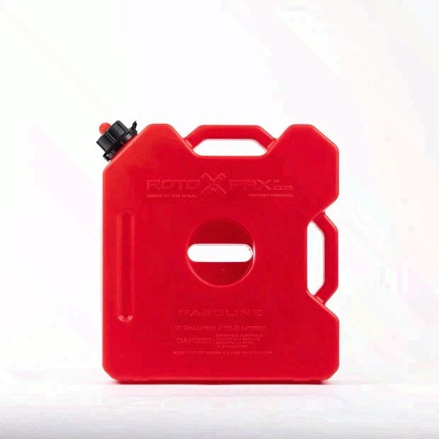 RotopaX 3 Gallon Gasoline Fuel Container CARB EPA Compliant Red USA Made
