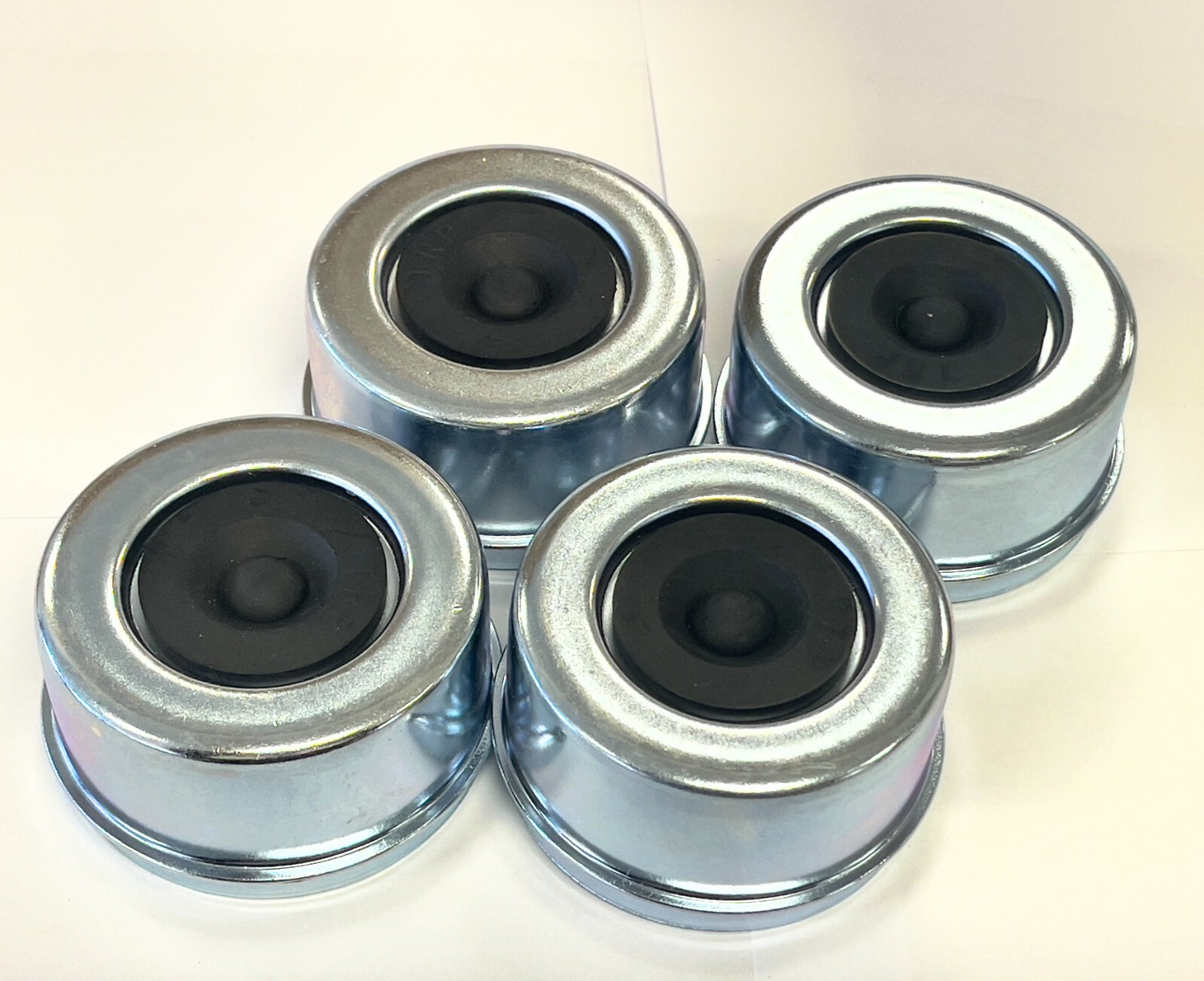 (Qty 4) 2.72″ Dexter EZ Lube Rubber Plug Dust Cap Grease Cover Trailer Axle Hub