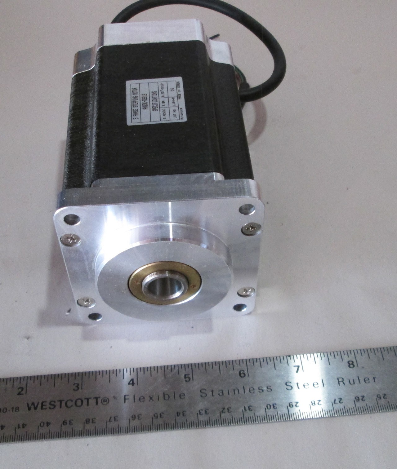 AUTONICS AH63K-G5913 5 Phase Stepper Motor, 5PFE6