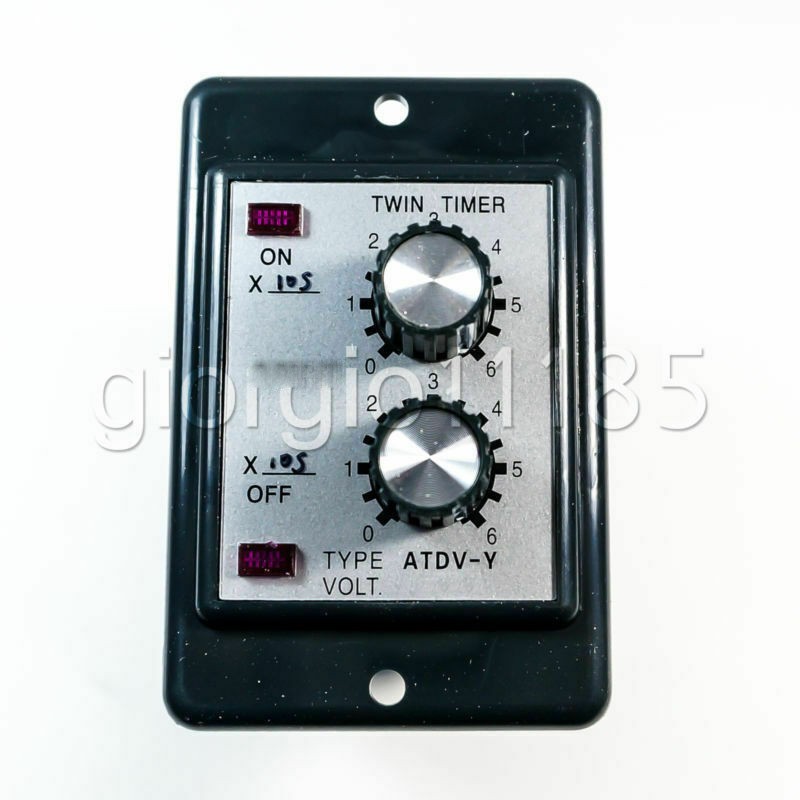 Timer ATDV-Y Double Time Delay Switch & Base Socket