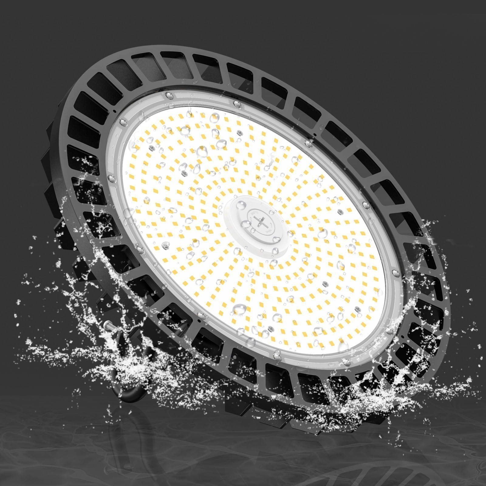 480V 150W LED High Bay Light 600W MH/HPS Eqv WITH MICROWAVE EXPANSION PORT