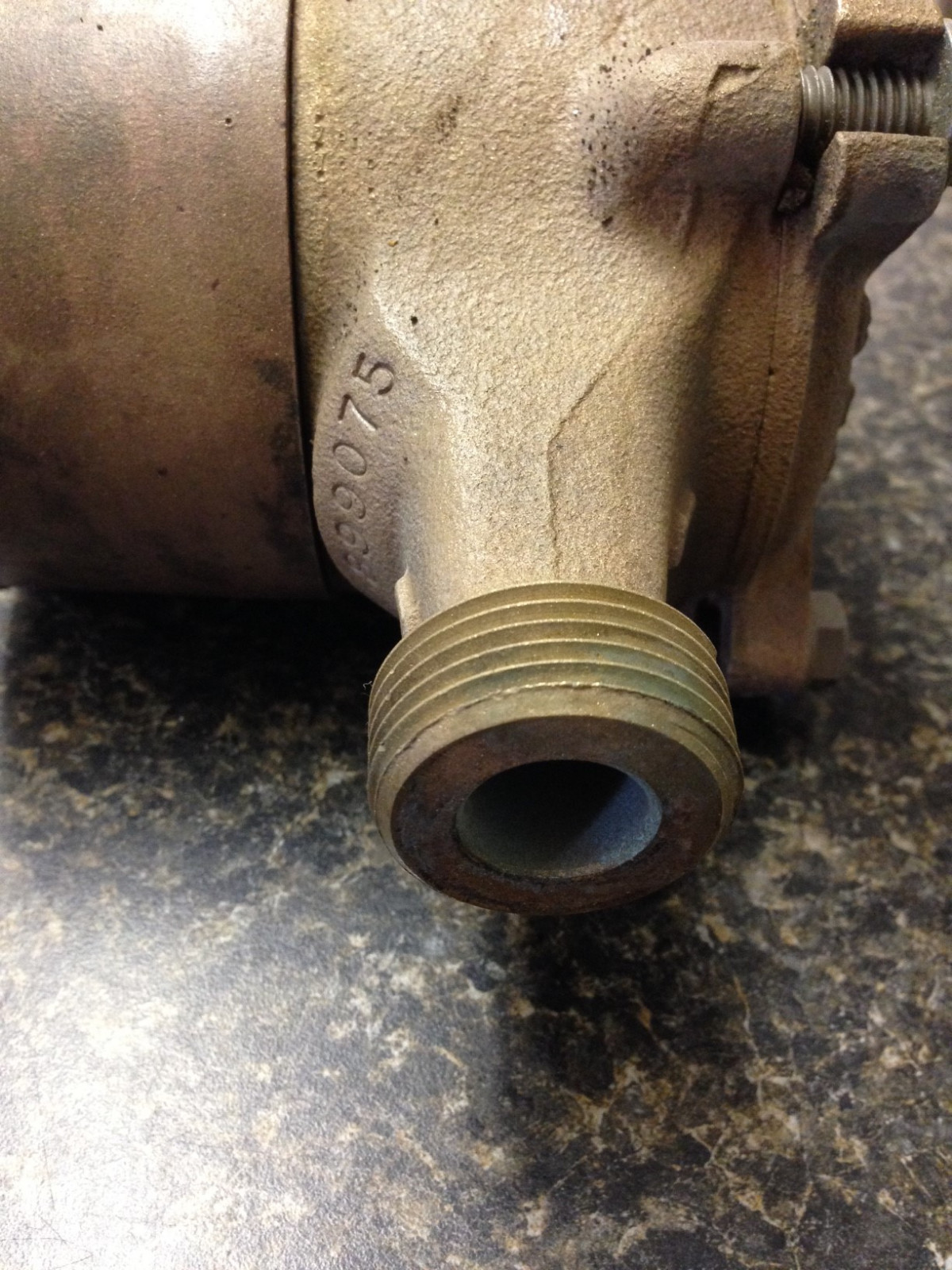 Sensus SRII 5/8″ Brass Water Meter Used – Includes Cover, Readable Face