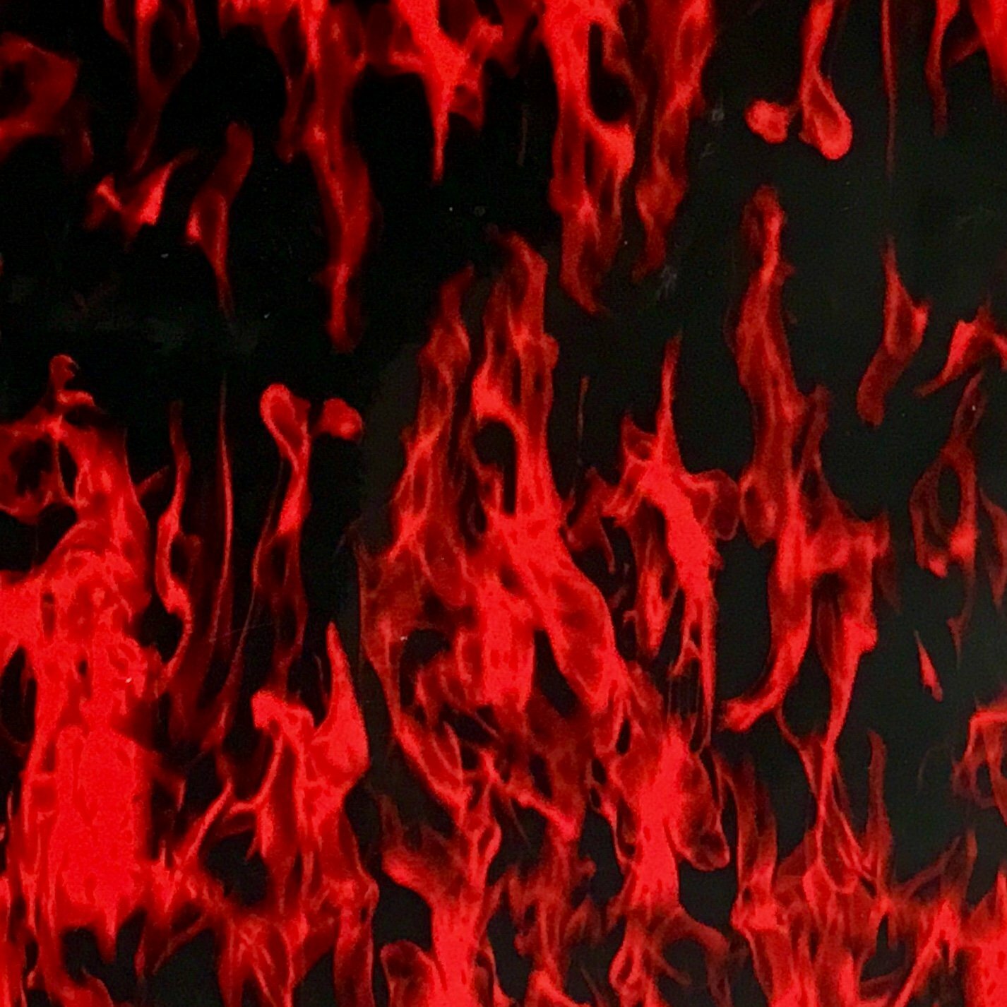 Hydrographic film Red Flames Fire hydro dipping 7′ x 20″ hydro dip
