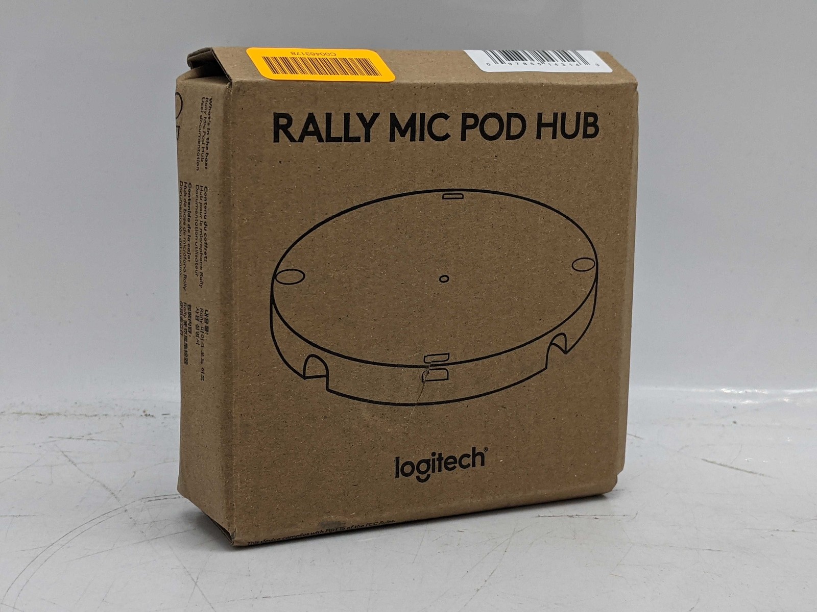 Logitech Rally Mic Pod Hub 939-001647