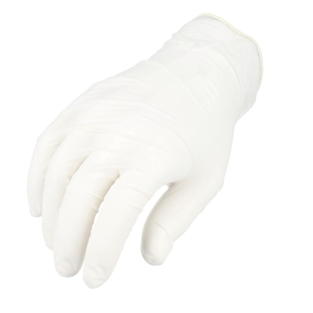 1000 Pcs Powder Free Latex Disposable Exam Gloves X-Large 4.5 Mil Natural Rubber