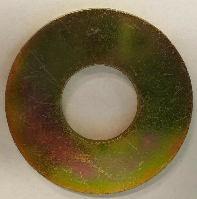 3/8 Grade 8 USS Flat Washers Yellow Zinc 400 Pieces