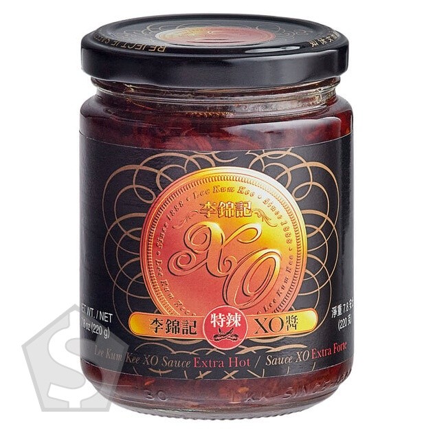 Lee Kum Kee Seafood XO Sauce Extra Hot 7.8 oz. – 12/Case
