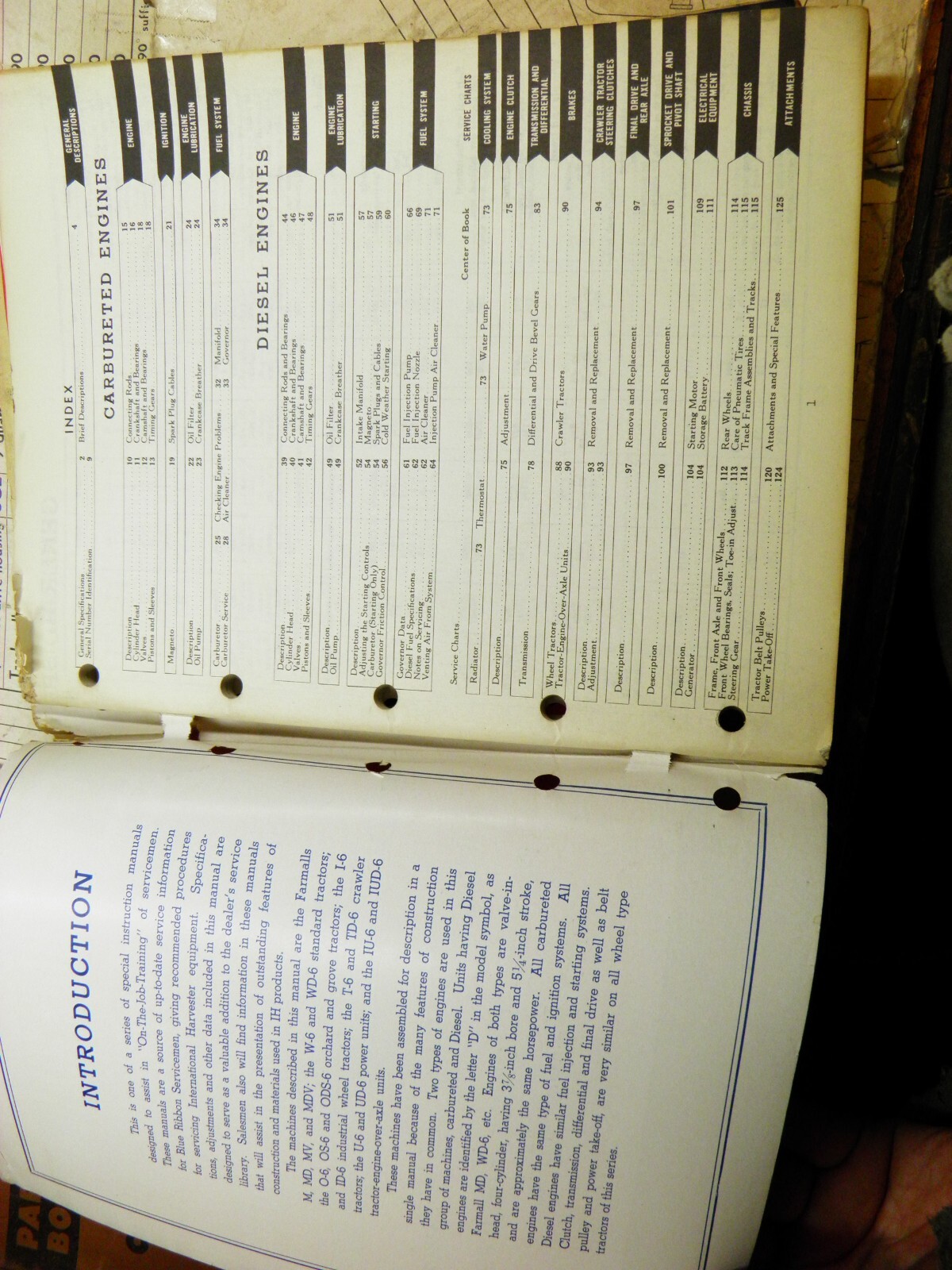 IH FARMALL M MD 6 SERIES TRACTORS CRAWLERS AND POWER UNITS SERVICEMANN’S GUIDE