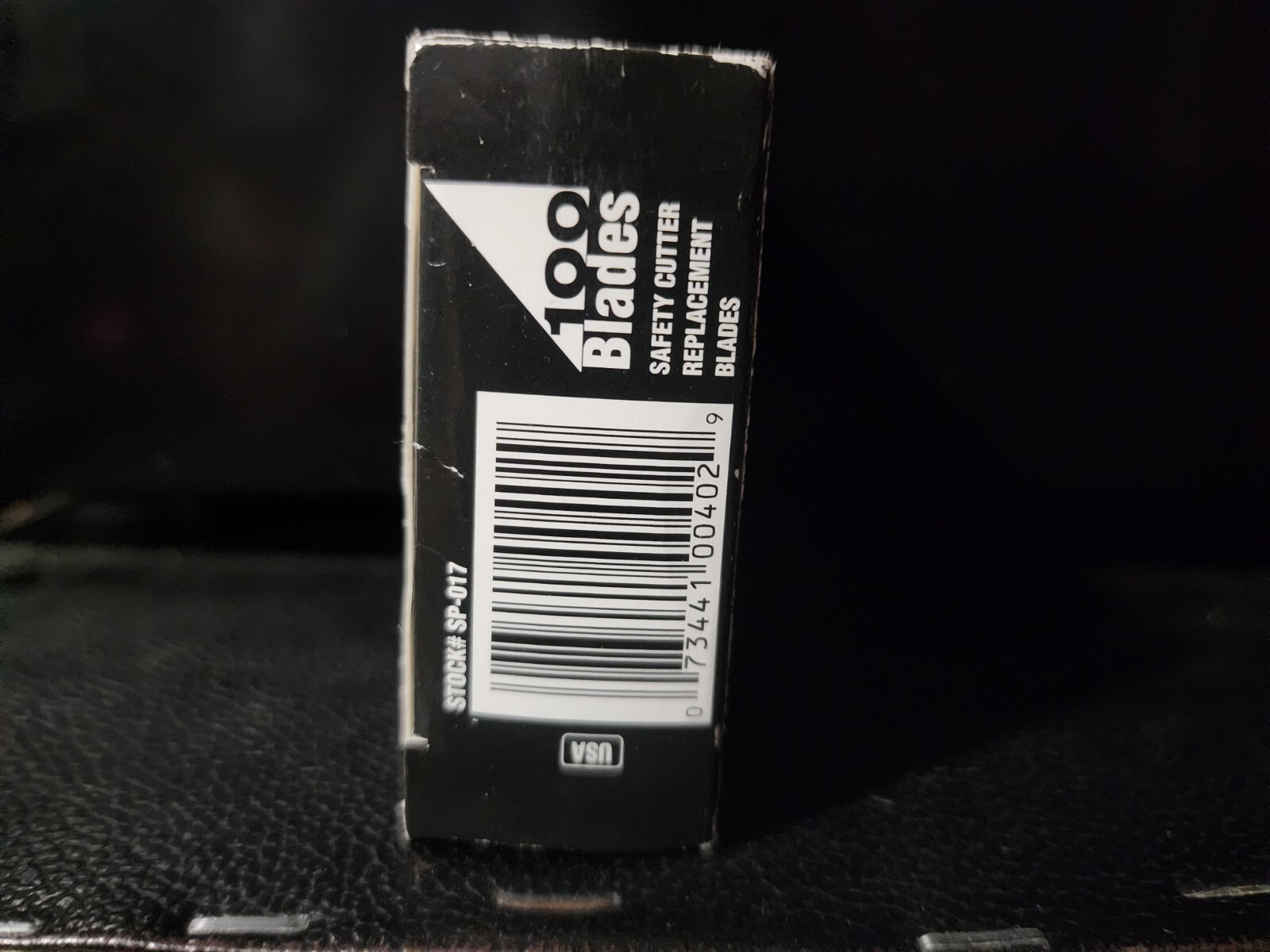 NEW!! PHC,2-1/4″ Carbon Steel Blunt Tip Safety Blade, 100 PK, SP-017