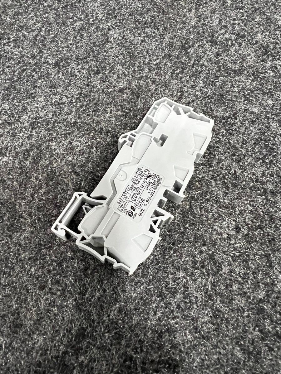 WAGO TOPJOB DIN Rail Mount Terminal Blocks 600V 65A 20-6 AWG Qty 25