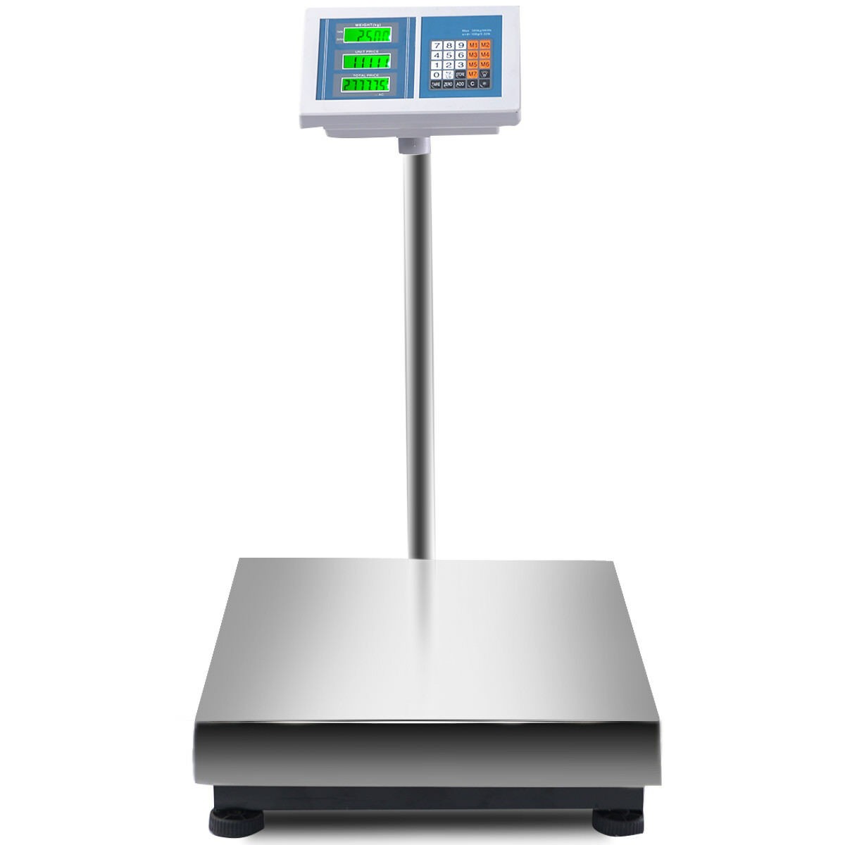 660lbs Weight Computing Digital Floor Platform Scale Postal Shipping Mailing