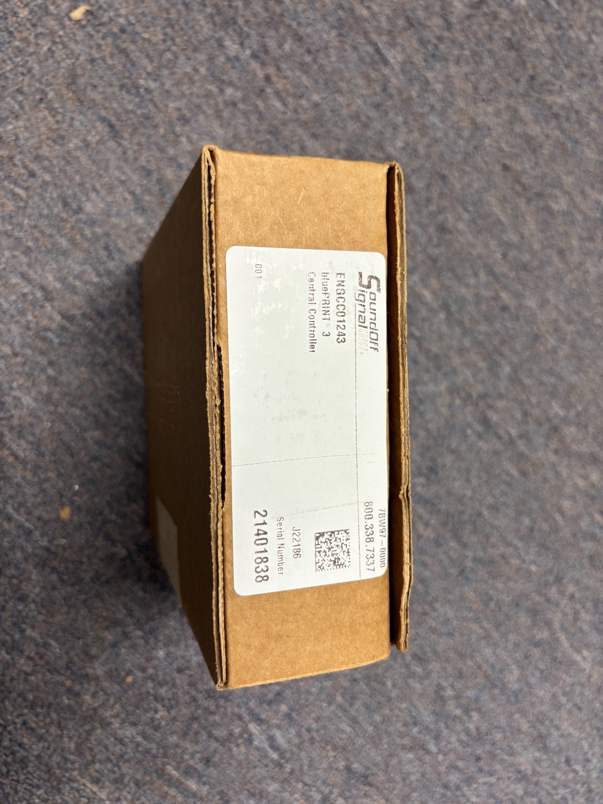 SOUNDOFF SIGNAL BLUEPRINT CENTRAL CONTROLLER – ENGCC01243