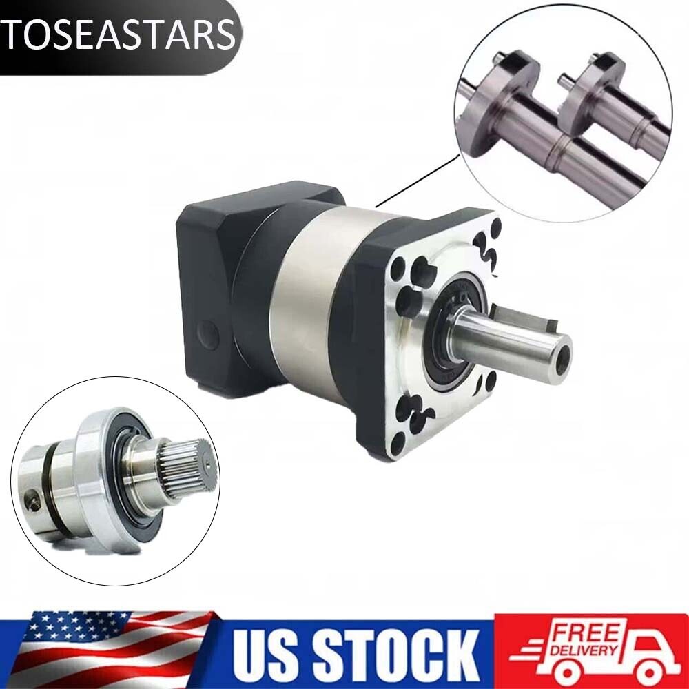 High Precision Planetary Gear Reducer Step-Down 19mm Input Low Noise 5:1-100:1