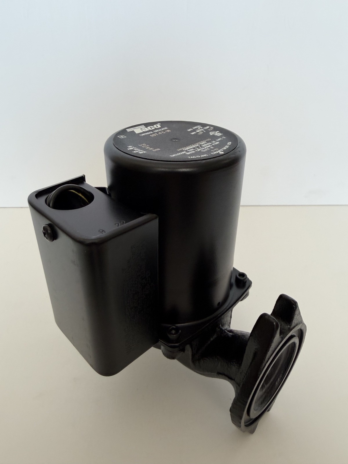 Taco 007-HF5-18 Cast Iron Circulator, 1/25 HP 115V Boiler Pump