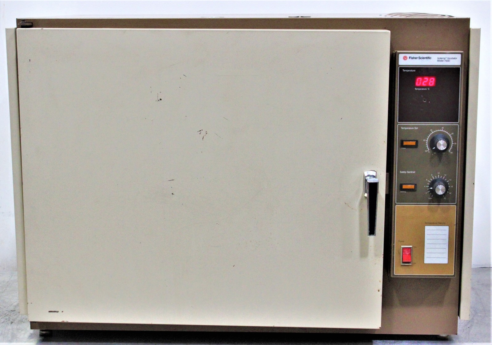 Fisher Scientific 750D Isotemp Incubator 30-75C Temp Range (3368150)