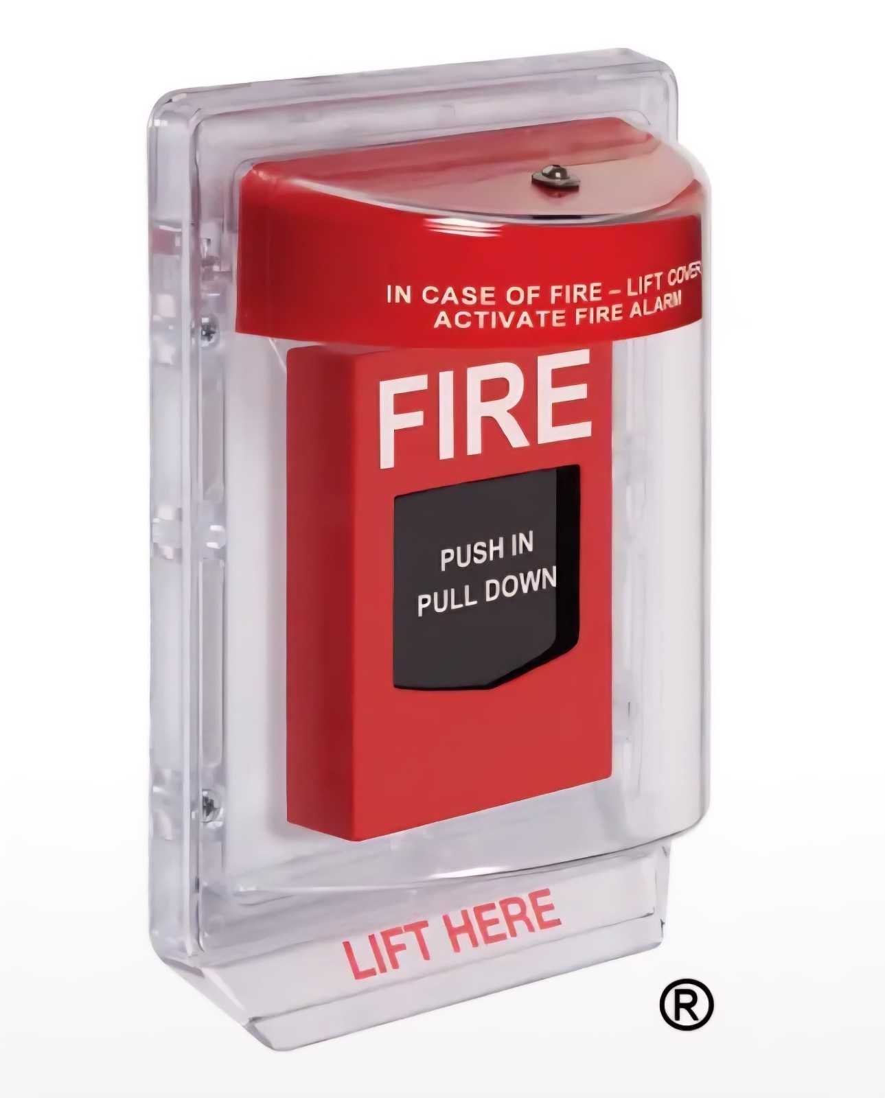Safety Technology International STI-1100 Fire Alarms with Horn – Red