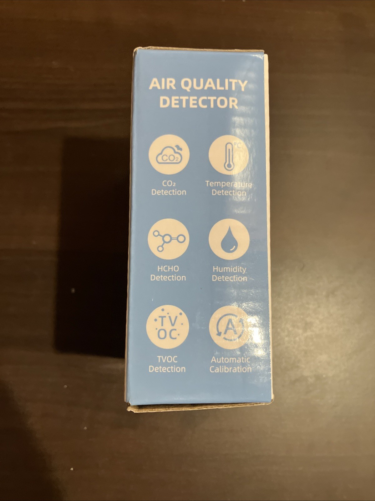 5 in 1 Air Quality Monitor HCHO TVOC Tempe Humidity CO2 Carbon Dioxide Detector
