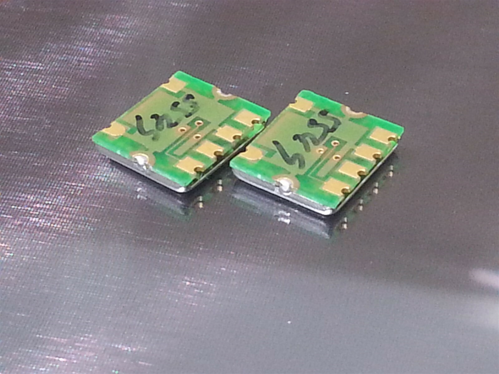 2 Rakon TCXO 6-Pad 10 MHz Crystal Oscillator w/ Frequency Trimmer # VTX0225AR