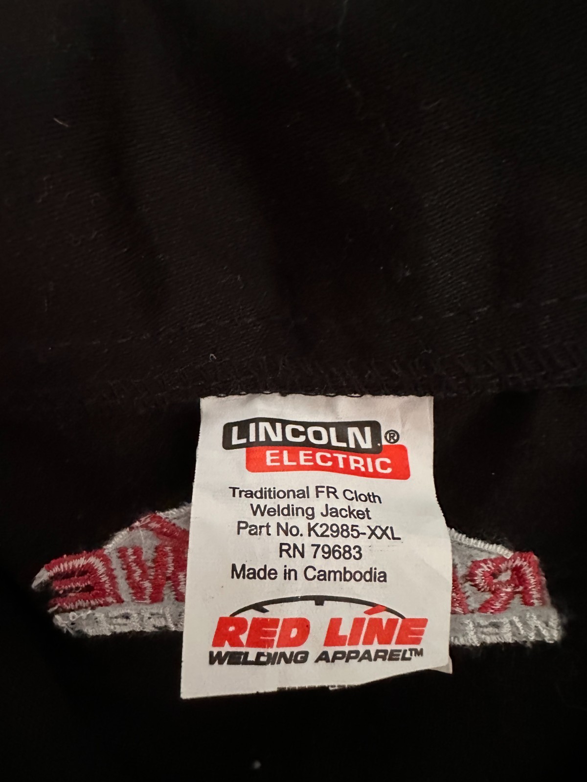 Lincoln Electric K2985 Welding Jacket XXL