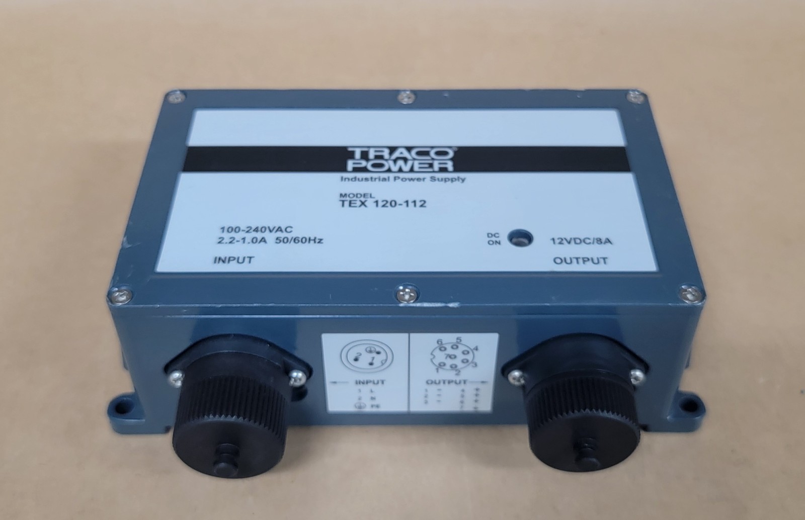 Traco Power TEX 120-112 Industrial Power Supply AC-DC, 12V 8A