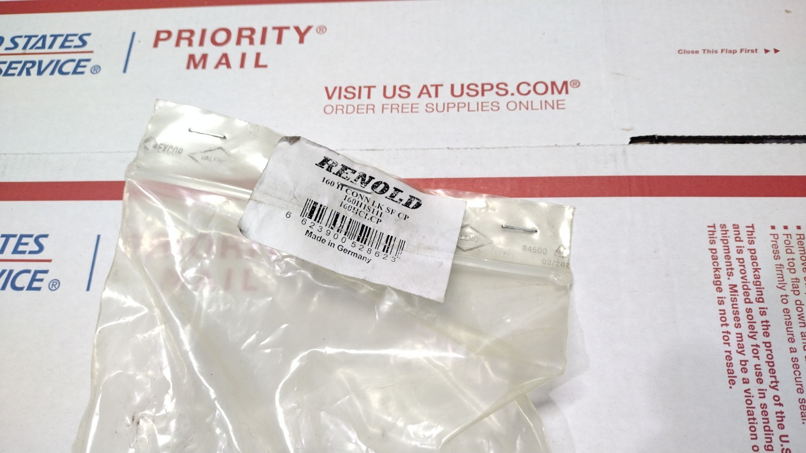Renold 160H1X10FT 160H 10FT Riveted Roller Chain Made in Germany Retail $2,110