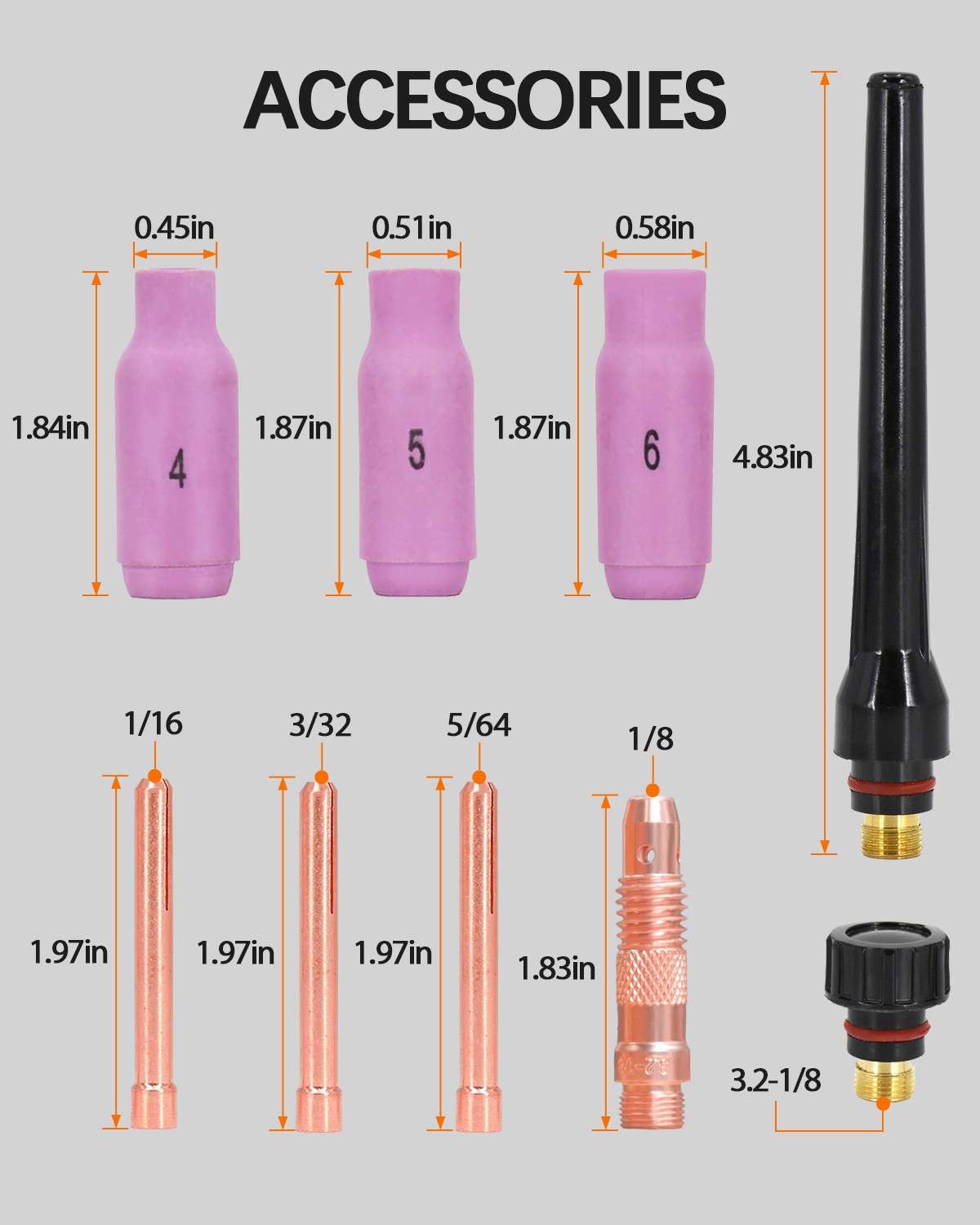 250A Aluminum MIG Welding Machine 110/230V Gas MIG FLUX CORE TIG MMA Welder Set